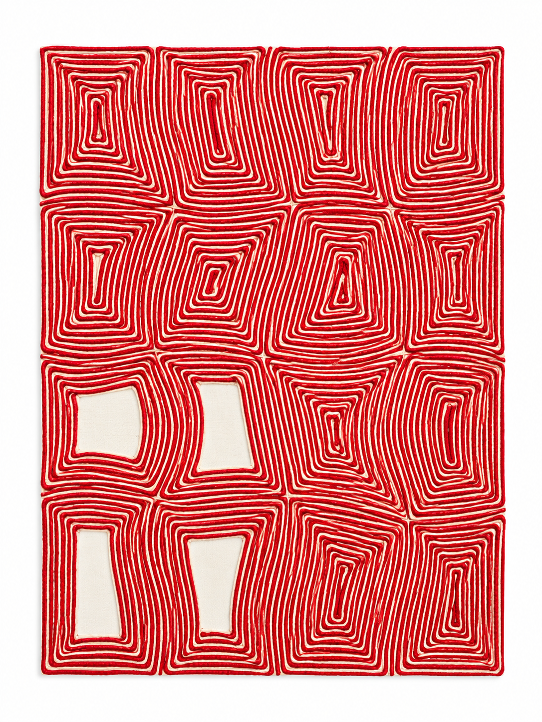 Popsicle Contours rustic macramé wall art Dubai