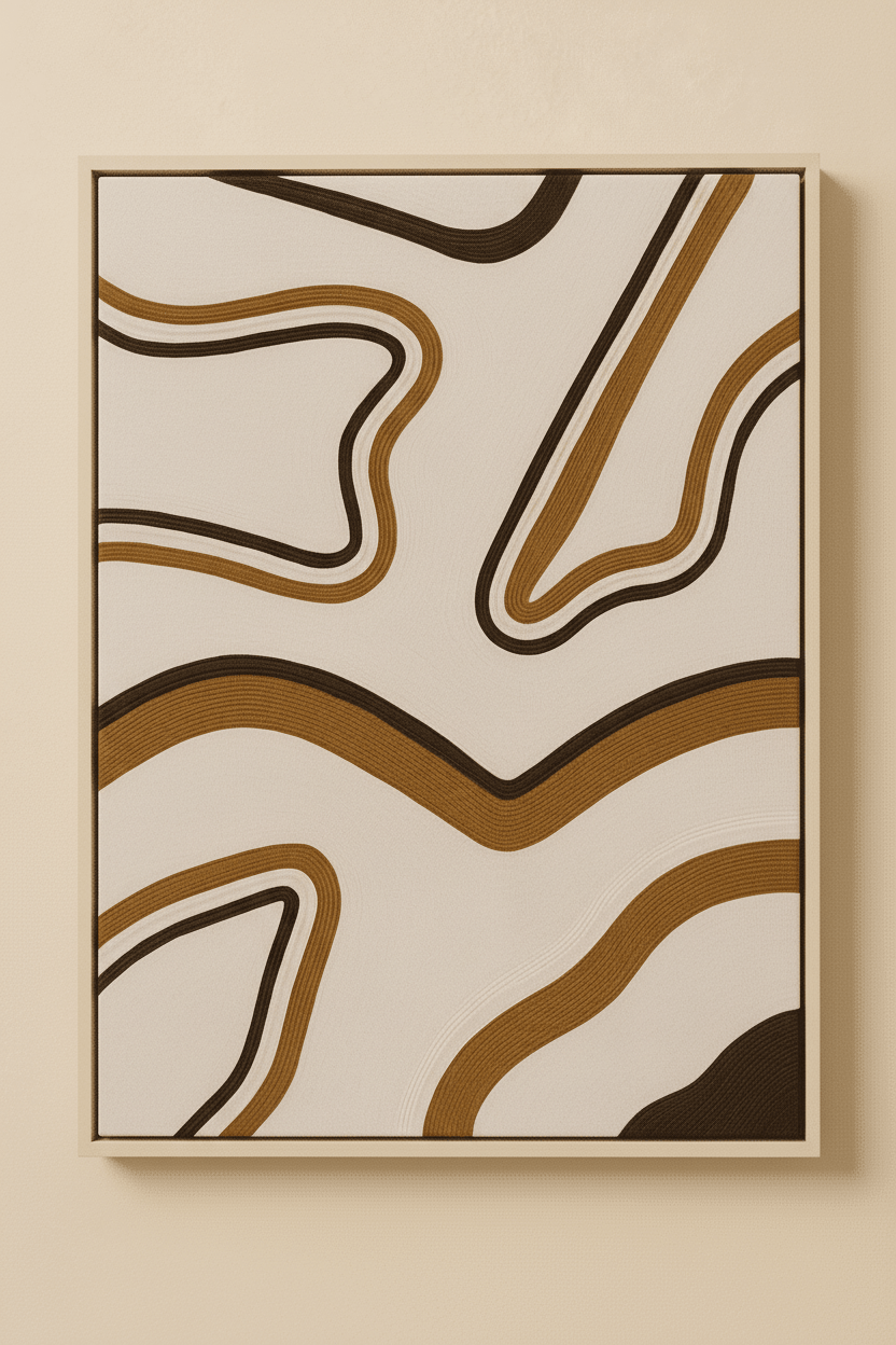 Rope Macrame wall art inspired by Indus River