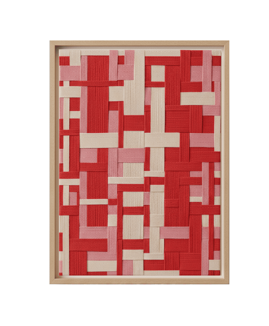 Sensuous Nexus Macrame geometric wall art Dubai