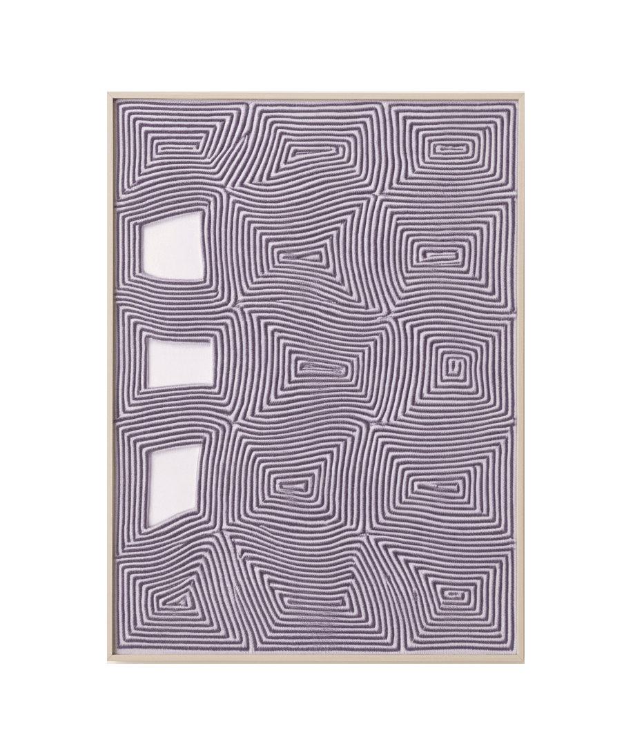 The Dungaree Contours Macrame wall art Dubai