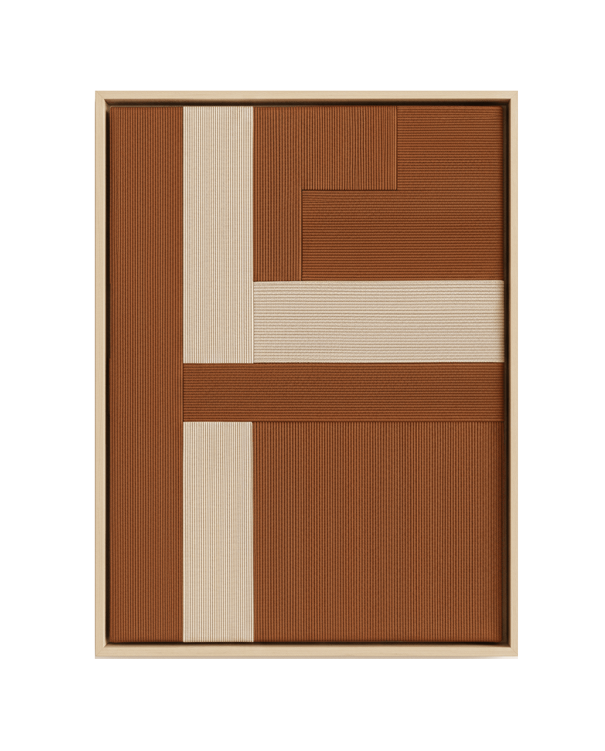 Triadic Balance macrame wall art Dubai