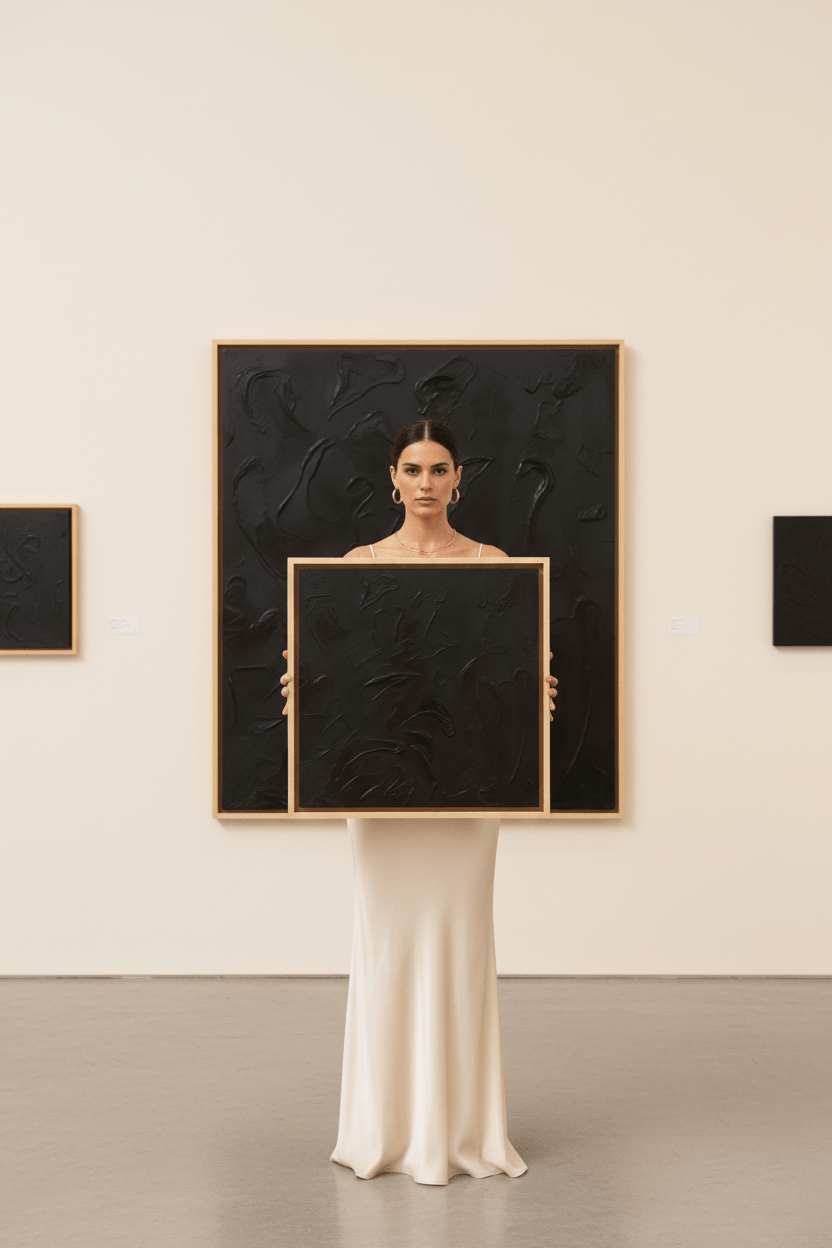 Whispers of Darkness luxury wall art Dubai