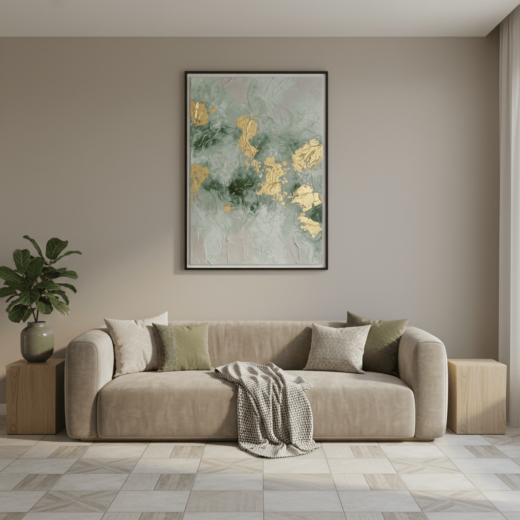 abstract art for bedroom wall