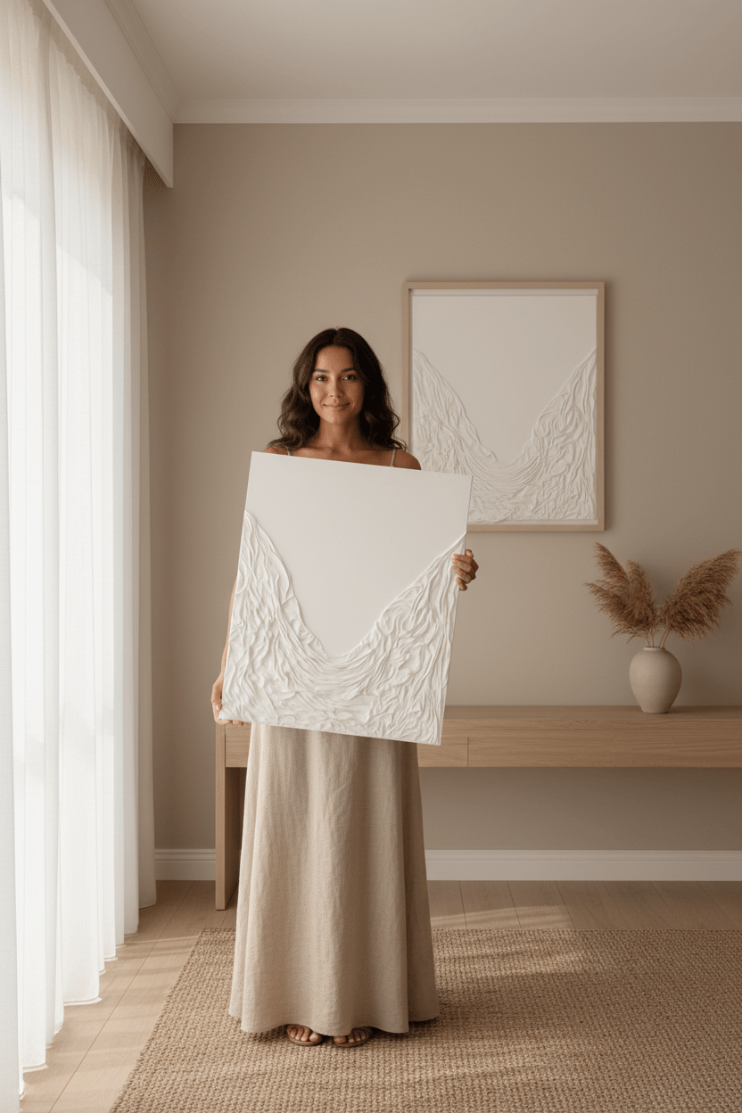 Majestic Folds 100 × 76 cm