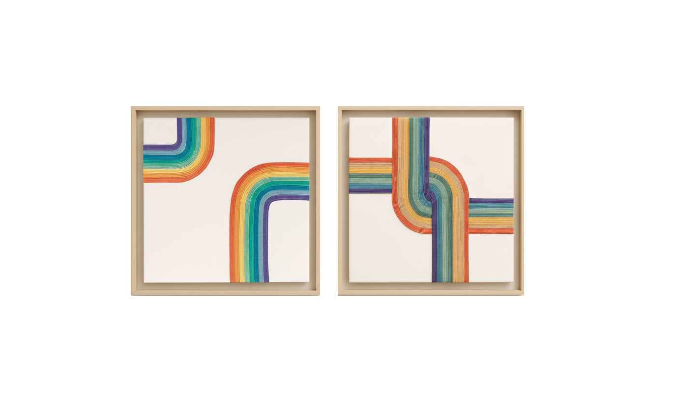 Infinite Harmony 60 x 60 cm (each)