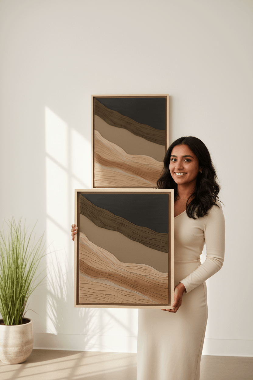 Volcanic Terrains 80 × 60 cm