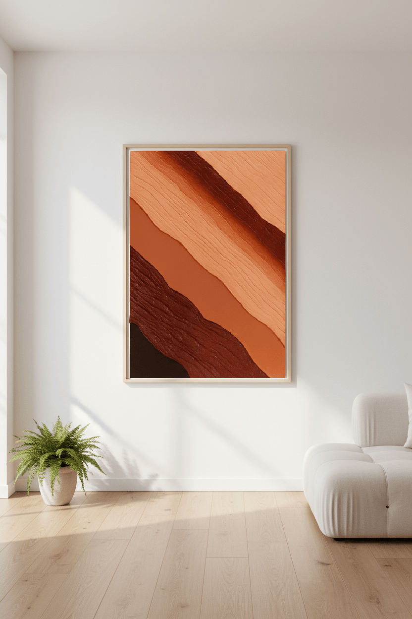 Art with floating Frames