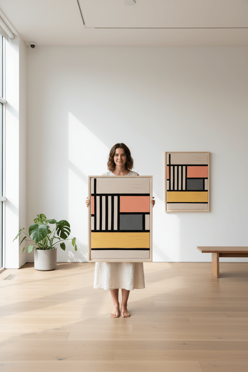 Parallel Echoes 80 × 60 cm