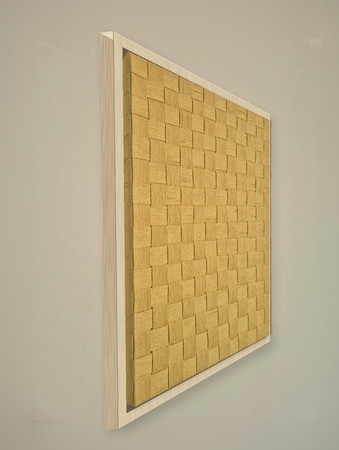 Handcrafted artwork of Cottage Topology  80×60cm
