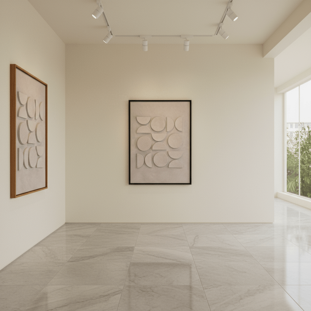 Soft Symmetry – Premium Interior Design Art Dubai