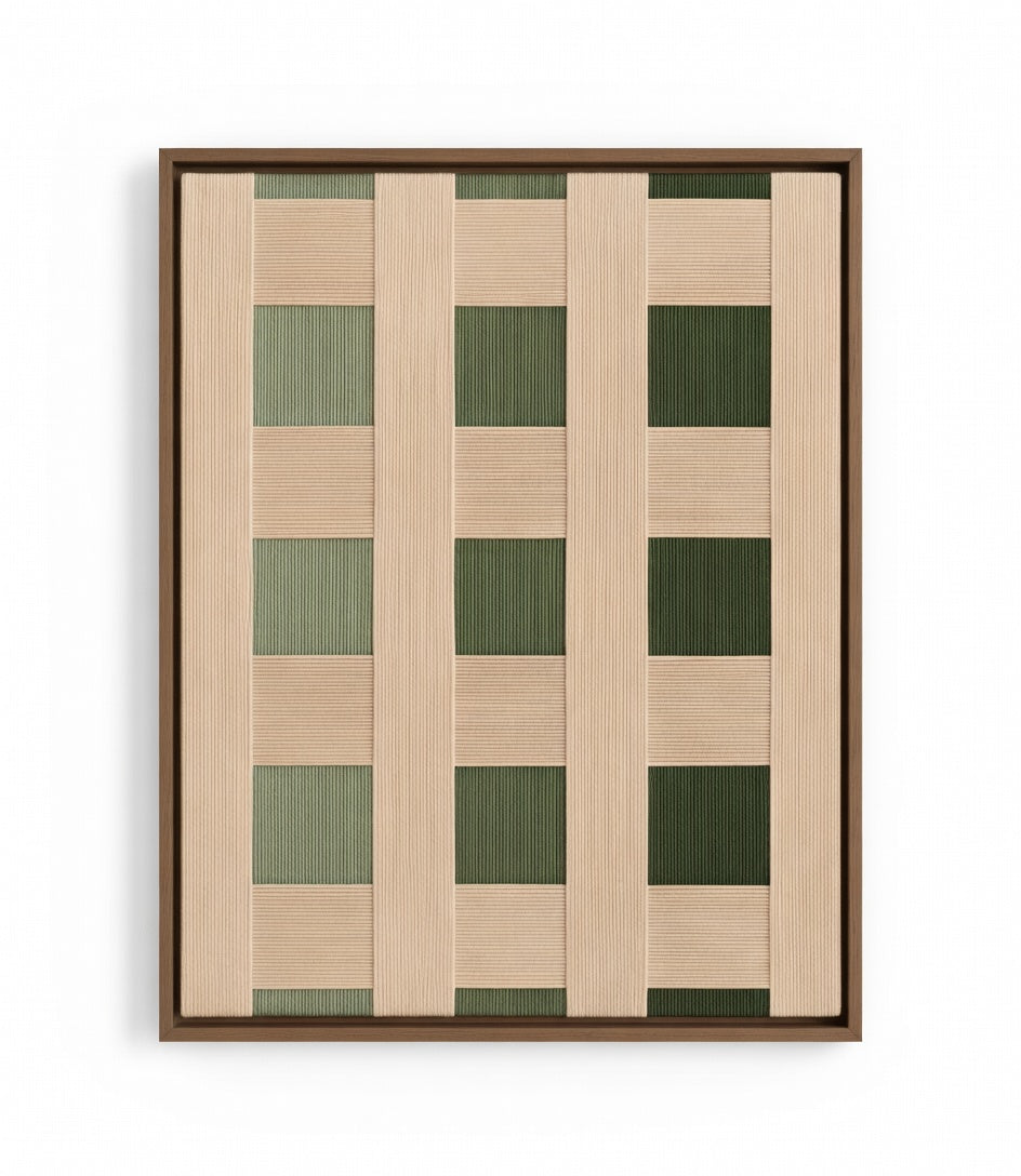 Handcrafted frameless Art by Nature inspired UAE 80 × 60 cm