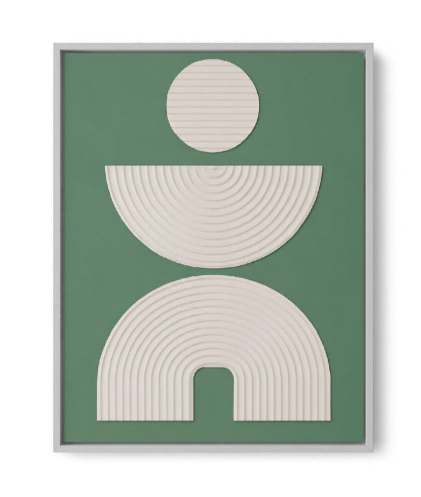 Textured Harmony Modern 3D Abstract Sculpture 100 × 76 cm