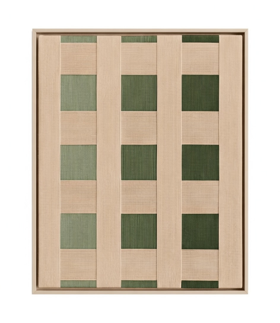 Handcrafted frameless Art by Nature inspired UAE 80 × 60 cm