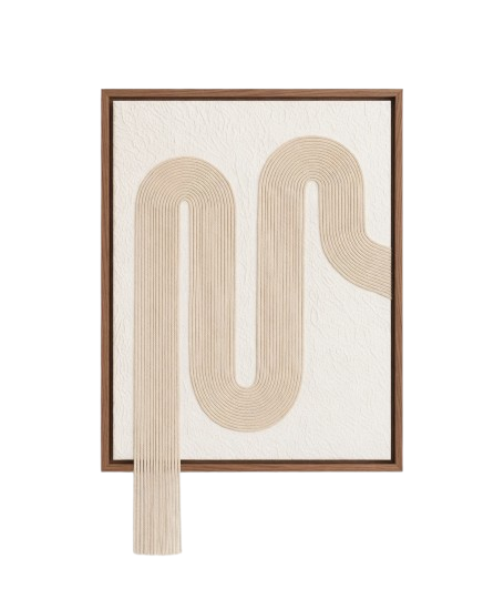 Intricate Circuit Curve Modern Wall Work Art Dubai 80 × 60 cm