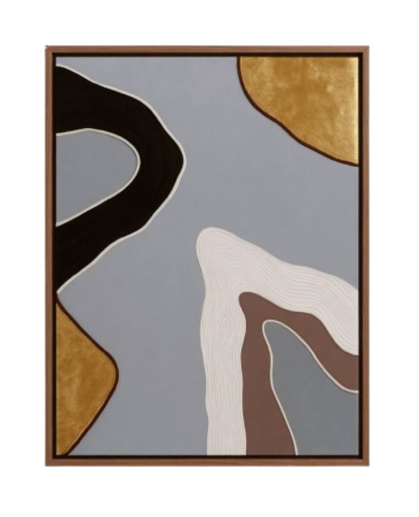 Inspired Artwork Dubai The Aeroplane View Aerial 100 × 76 cm