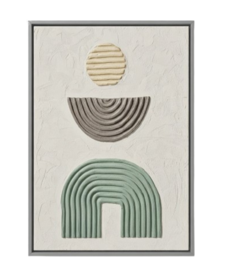 Layers of Time – 3D Textured Canvas Wall Art for Home Interiors UAE 100 × 76cm