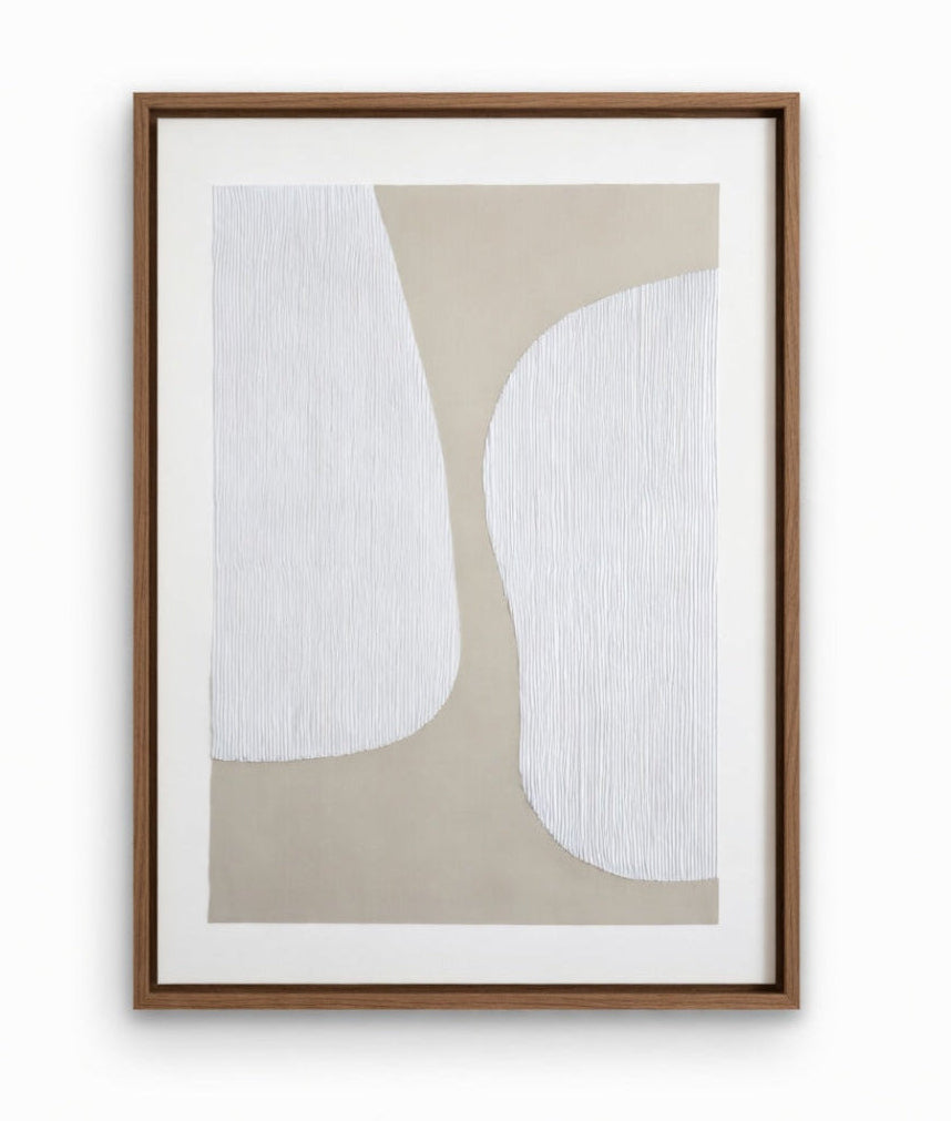 Flora & Fauna Handcrafted Nature-Inspired Wall Art Dubai 100 × 76 cm