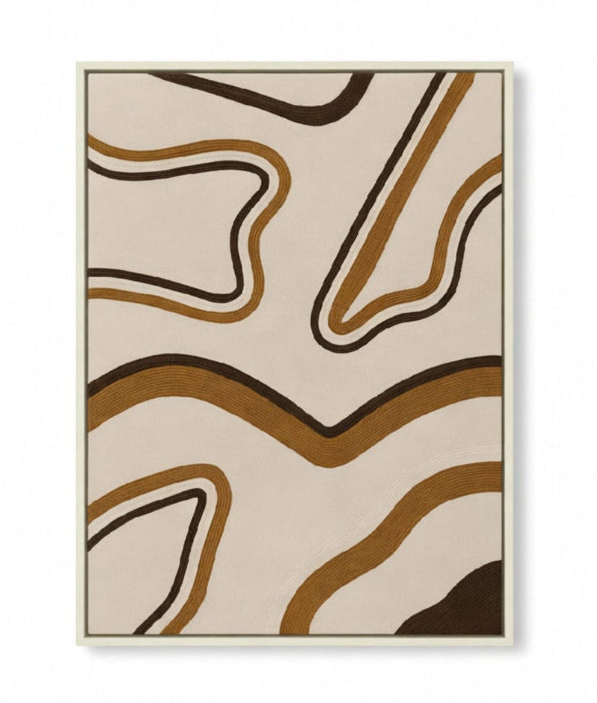 Indus Valley Macramé A Tribute to Nature’s Flow 100 × 76 cm