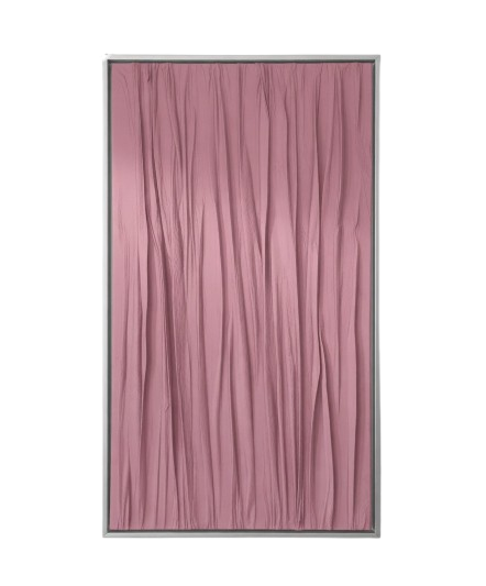 Velvet Drift – Handcrafted Pink Textured 3D Wall Art 150 × 60 cm