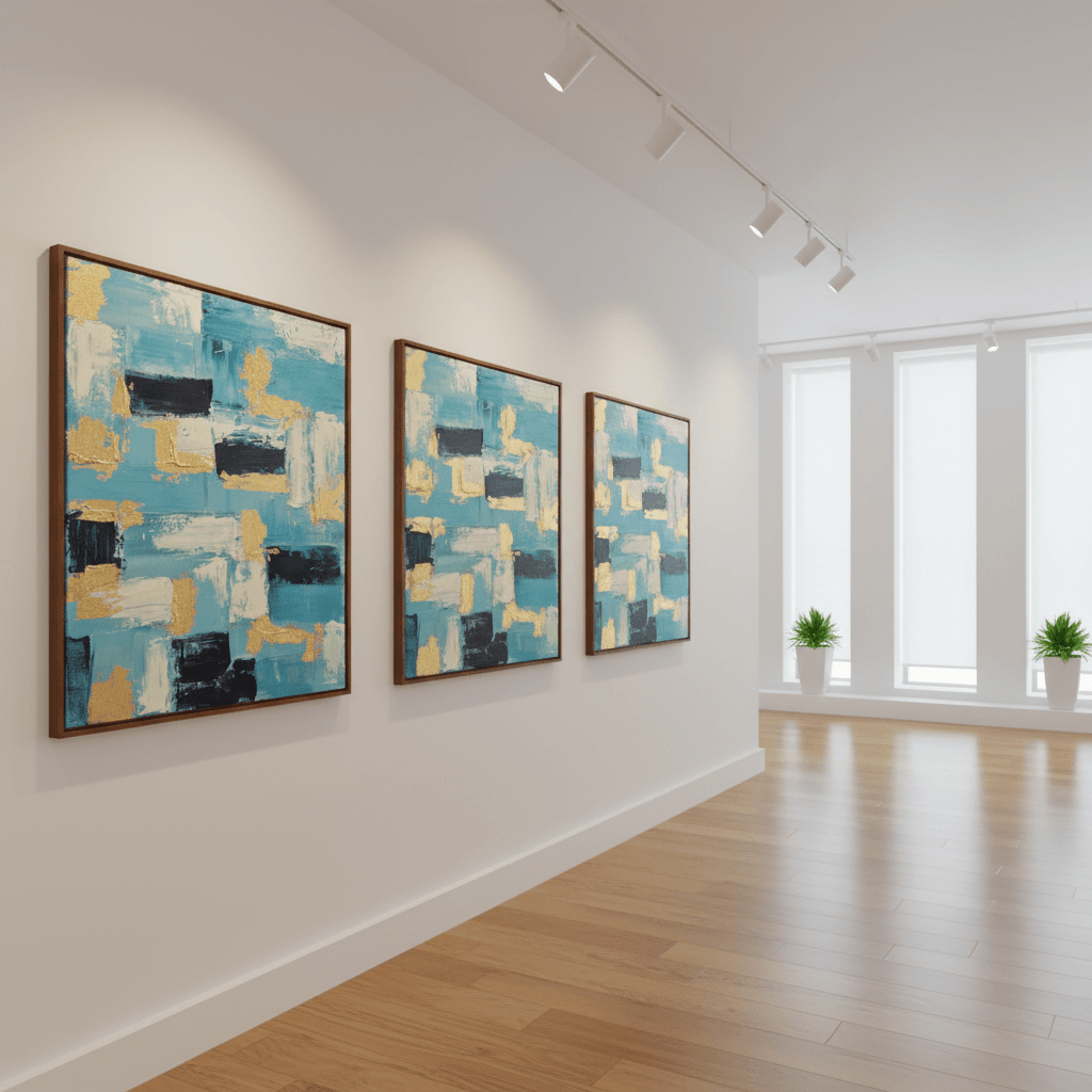 modern abstract painting Dubai