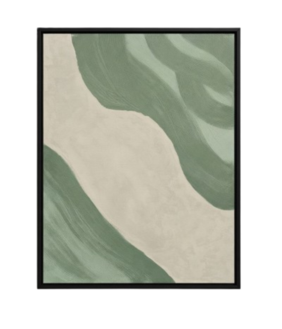 Veins of the Valley – Nature Inspired Modern Canvas Art UAE 100 × 76 cm