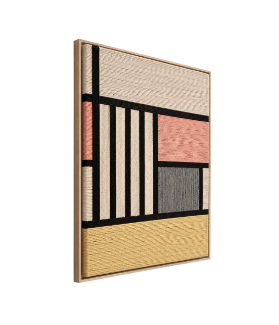 Parallel Echoes Luxury Handcrafted Wall Art 80 × 60 cm