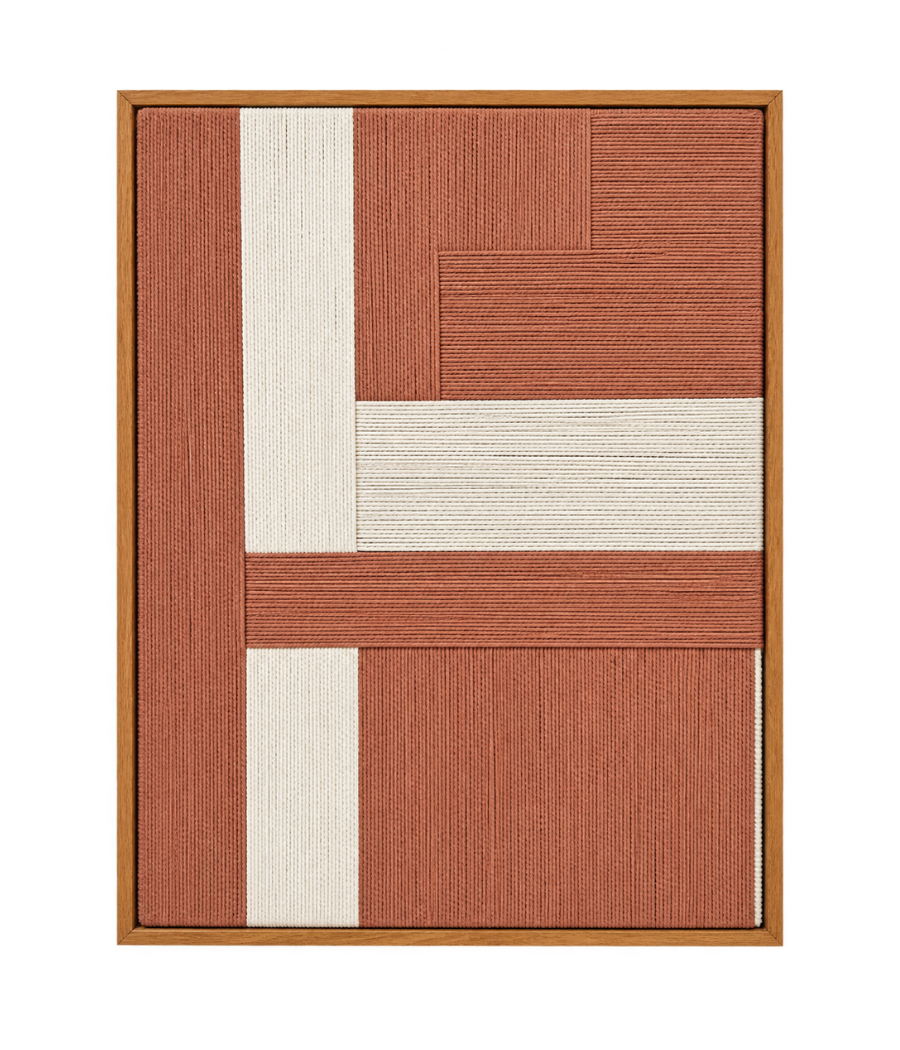 Handcrafted geometric wall art UAE