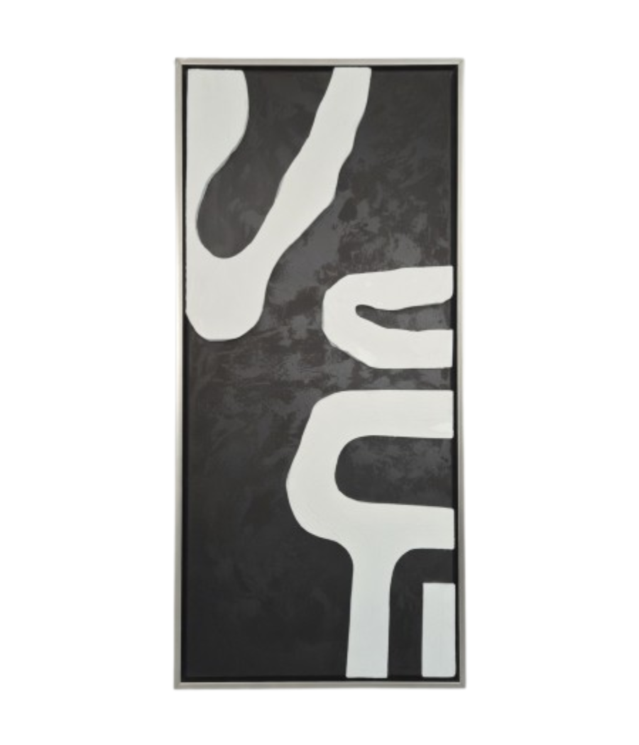Ancient Pathways – Modern Geometric Wall Art for Home Interiors 150 × 60 cm