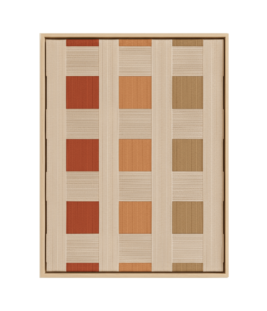 Martian Weave - Frameless Handcrafted Macramé Wall Art Dubai 80 × 60cm