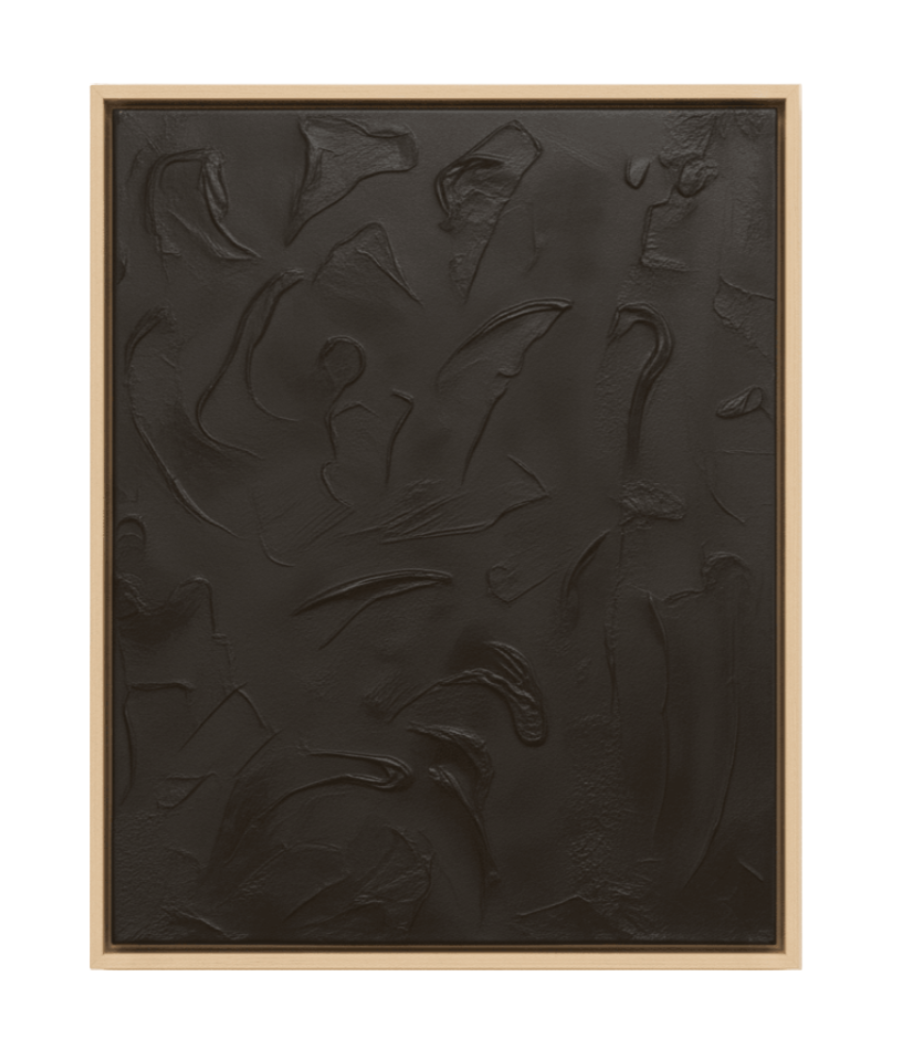 Whispers of Darkness Textured Wall Art for Modern Interiors