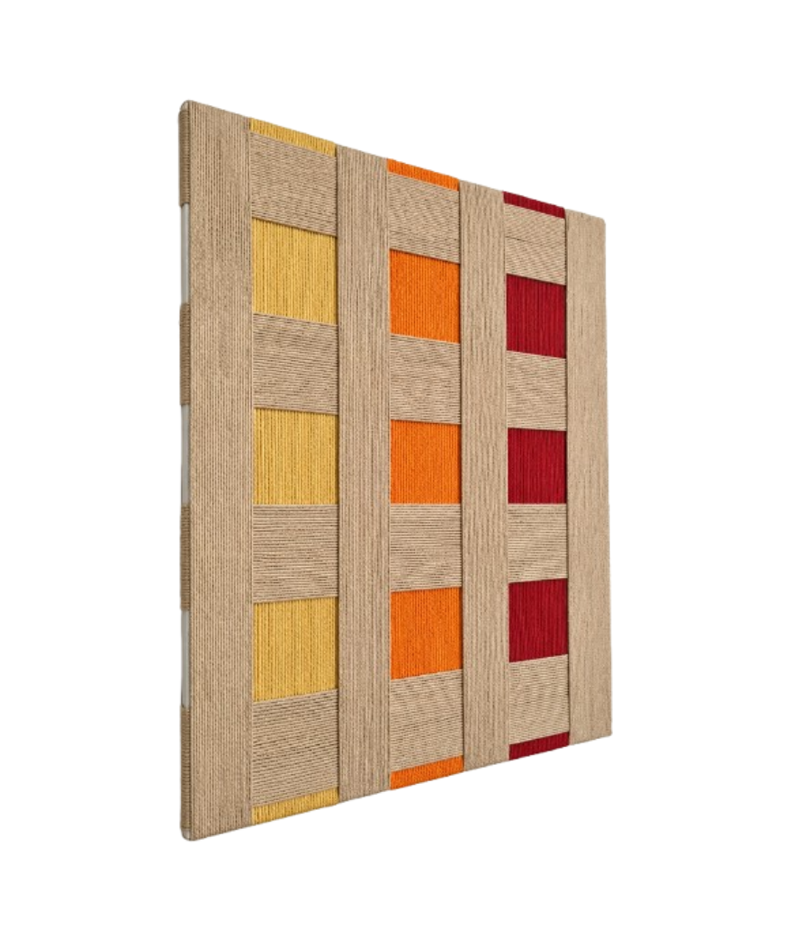 Sun's Own Weave Handcrafted Macramé Wall Art | 80 × 60 cm
