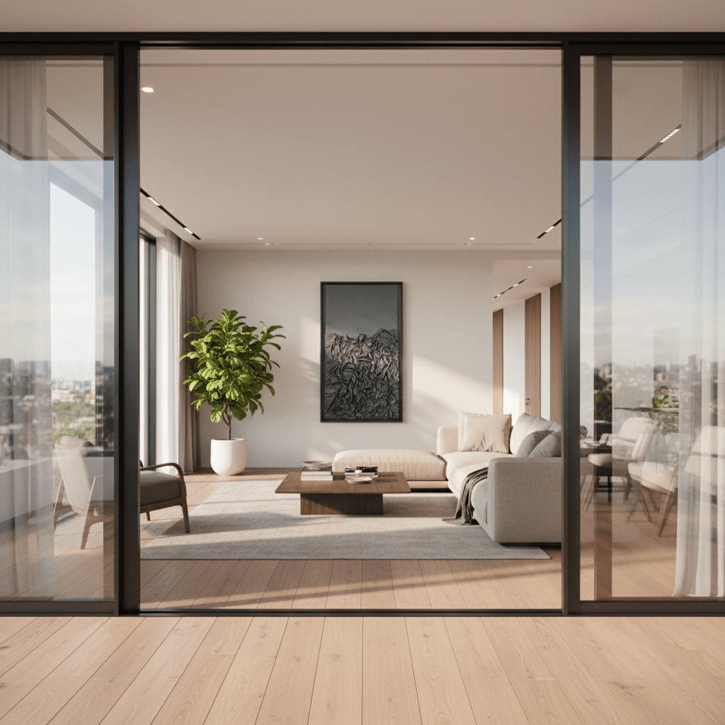 Veil of Shadows – Handmade Modern Textured Art 150 × 60 cm